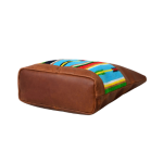 Classic Tan Leather Tote Bag - Image 2