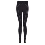 WomensTs StarZip Leggings  Black/White